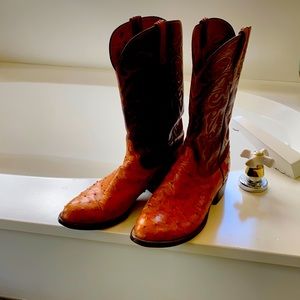 Lucchese ostrich boots